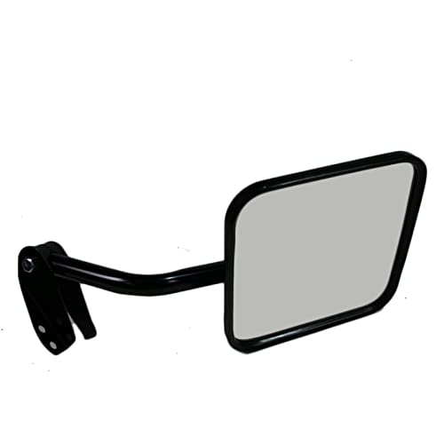 LNMTLZHHM Manual Black Metal Mirror Right Hand For Jeep CJ DJ