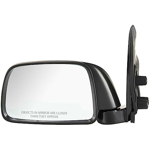 LNMTLZHHM Manual Mirror For 1995-2000  Toyota  Tacoma Driver Side Textured Black