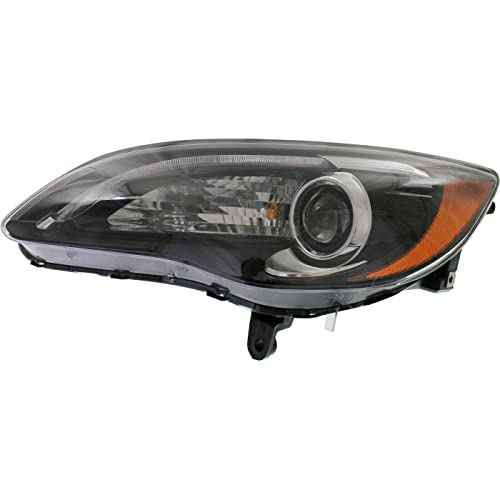 LNMTLZHHM Headlight For Chrysler 2011-14 200 S Left Black Housing With Chrome Insert