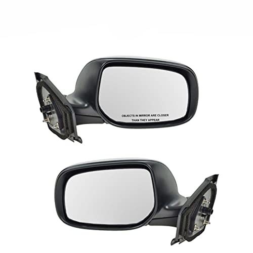 LNMTLZHHM Mirrors Manual Left/Right Pair Set For 2007-2011 Toyota Yaris Hatchback Hatchback