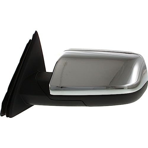 LNMTLZHHM Power Mirror For 2009-2012  Ford  Flex Front Driver Side Heated With Memory Chrome