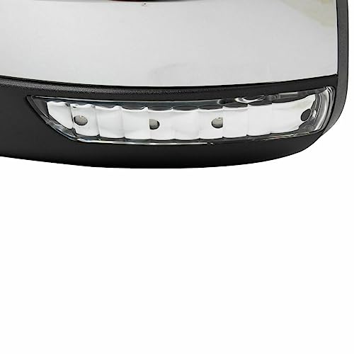 LNMTLZHHM Mirror Power Heated Signal Blind Spot Chrome LH For   Jeep 2011-2013 Grand Cherokee