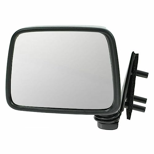 LNMTLZHHM Side View Manual Mirrors Chrome Pair Set For Ford F-Series Pickup Truck