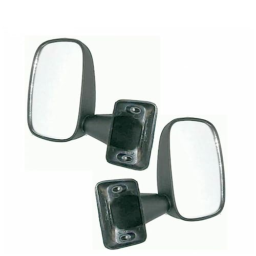 LNMTLZHHM Black Manual Mirrors Left LH & Right RH Pair Set For Toyota 1979-1983 Pickup Truck