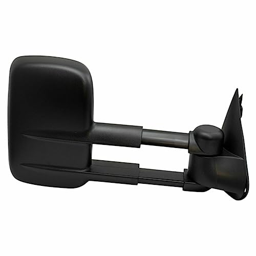 LNMTLZHHM Trail Ridge Tow Mirror Power Heated Textured Black Pair For Chevrolet GMC