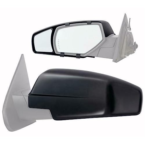 LNMTLZHHM For 2014 Sierra Silverado Clip-On Towing Extension Mirror Set