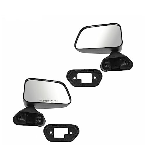 LNMTLZHHM Manual Side View Mirrors Left & Right Pair Set For 1987-1989 4Runner 1987-1995 Pickup