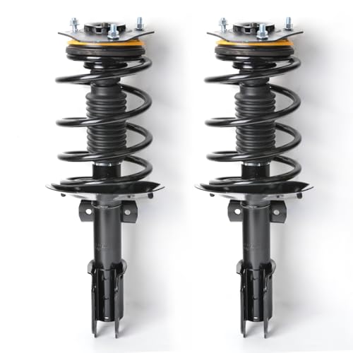 1 Pair Front Shock Struts & Spring For 04-08 Pontiac Grand Prix GTP Base GT