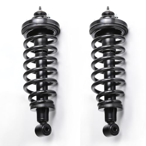 1 Pair Rear Shock Absorber Struts & Spring For 06-10 Explorer/Mountaineer