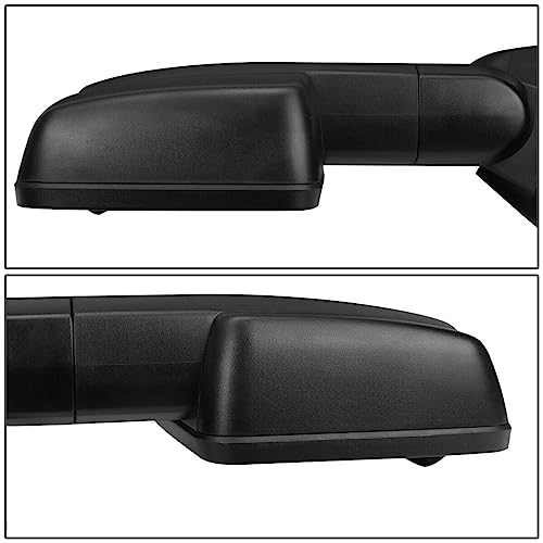 LNMTLZHHM For 1991-2002 Chevy GMC Pair Powered+Amber LED Turn Signal Side Towing Mirror