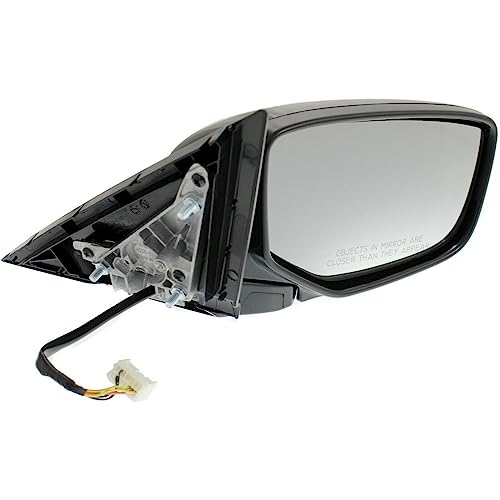 LNMTLZHHM Power Mirror For 2013-2018  Acura  ILX Sedan Right Side Manual Fold Heated Paint To Match