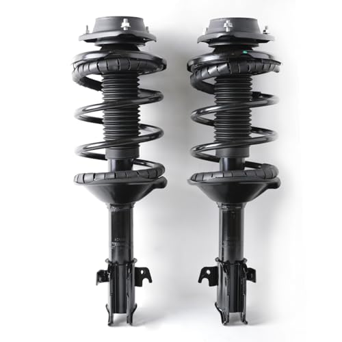 1 Pair Front Shock Absorber Struts & Spring For 2000-2002 Subaru Legacy L/GT