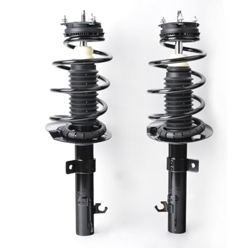 1 Pair Front Shock Absorber Struts & Springs For 2008-2011 Ford Focus