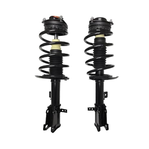 Pair Front L+R Side Shock Strut & Spring For 2011-2014 Chrysler 200 Sedan