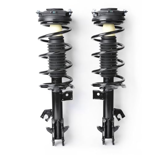 1 Pair Front Shock Struts & Spring For Nissan 07-11 Versa 12 Versa Hatchback