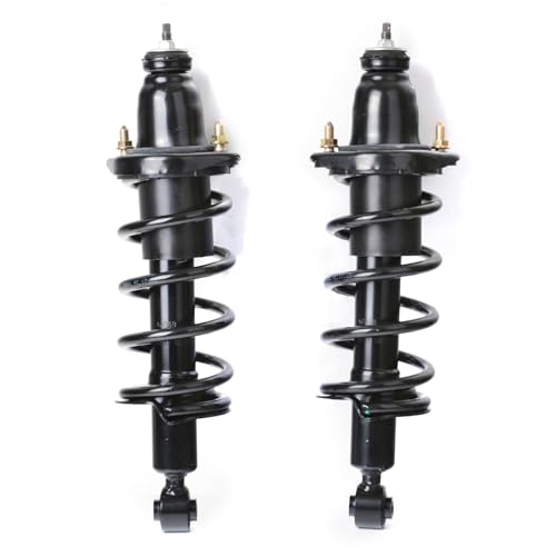 Pair Set of 2 Rear Gas Shock Absorber Struts & Spring Kit For 01-05 Honda Civic