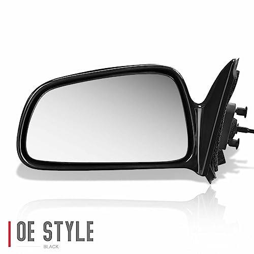 LNMTLZHHM For Mitsubishi 1999-2003 Galant Pair Manual Side Door Mirror MI1320122 MI1321122