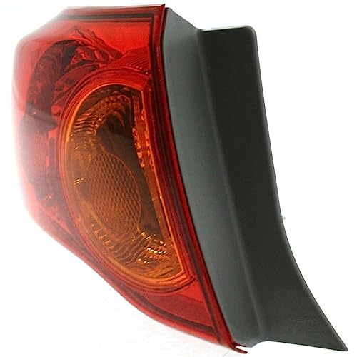 LNMTLZHHM Tail Light For 2009-2010  Toyota  Corolla Sedan LH Brake Lamp Outer Left Driver Side