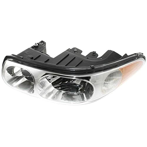 LNMTLZHHM Headlight Headlamp LH Left Driver Side For 2000-2005 Buick LeSabre Limited Sedan