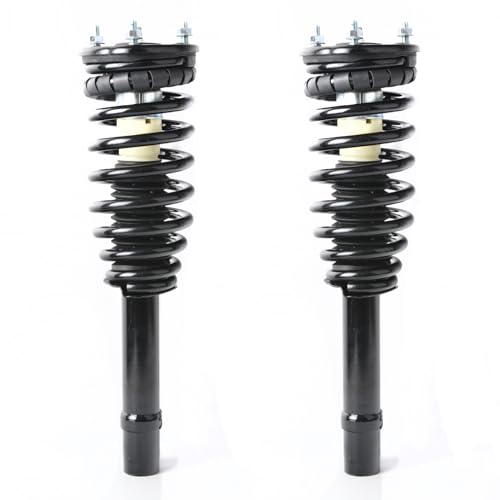 1 Pair Front Shock Absorber Struts & Springs For 00-05 Sonata/01-06 Optima