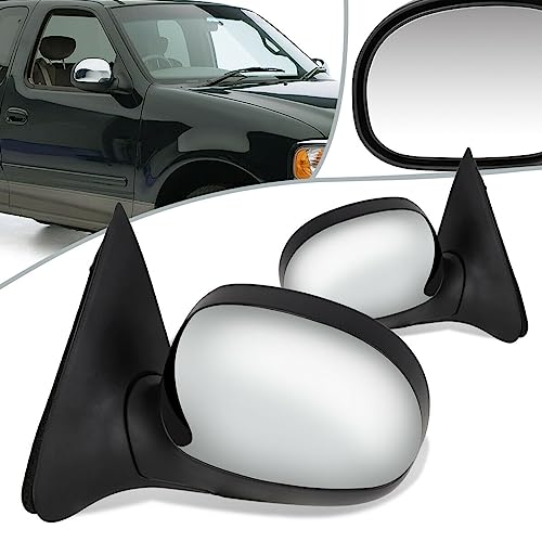 LNMTLZHHM For 1998-2003 F150 F250 Lobo Pair Powered Side View Door Mirror