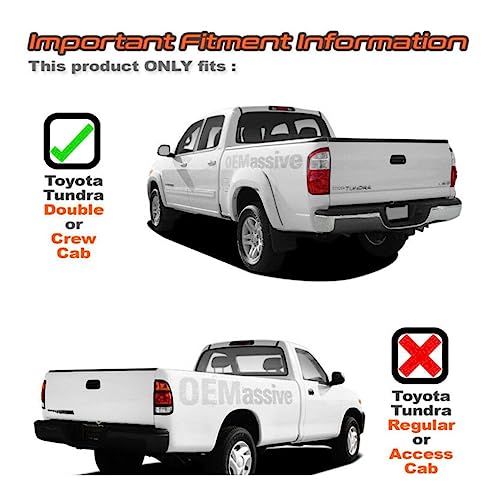 LNMTLZHHM For Toyota 2004-2006 Tundra Double/Crew Cab Passenger Right Side Taillight Set