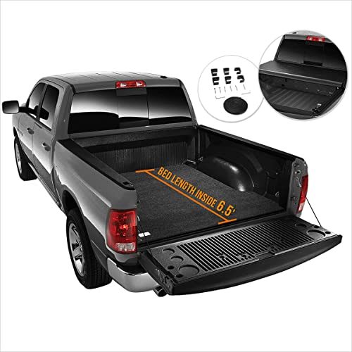 LNMTLZHHM Vinyl Soft Top Roll-up Tonneau Cover For 2007-2018 toyota Tundra Pickup 6.5 Feet Truck Bed