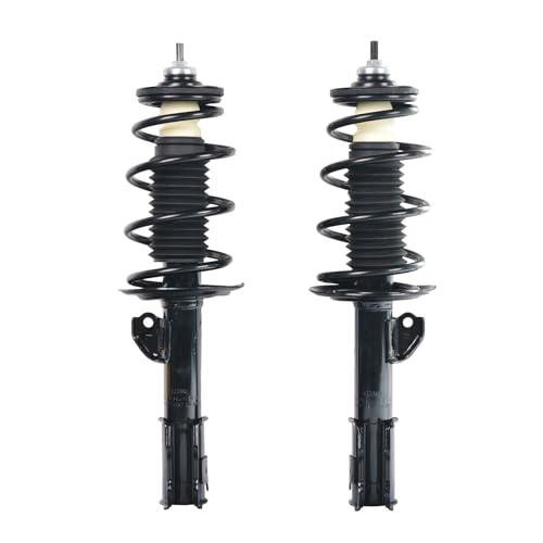 Pair Front Left + Right Side Shock Strut & Spring For 2006-2011 Toyota Yaris