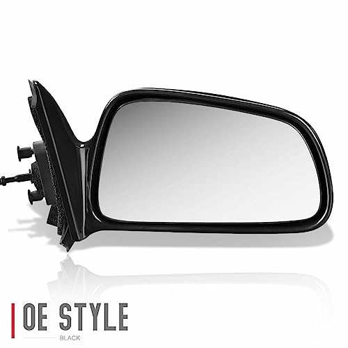 LNMTLZHHM For Mitsubishi 1999-2003 Galant Pair Manual Side Door Mirror MI1320122 MI1321122