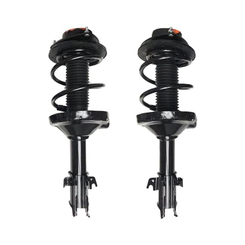 Pair Front Left + Right Side Shock Strut & Spring For 2008-2011 Subaru Impreza