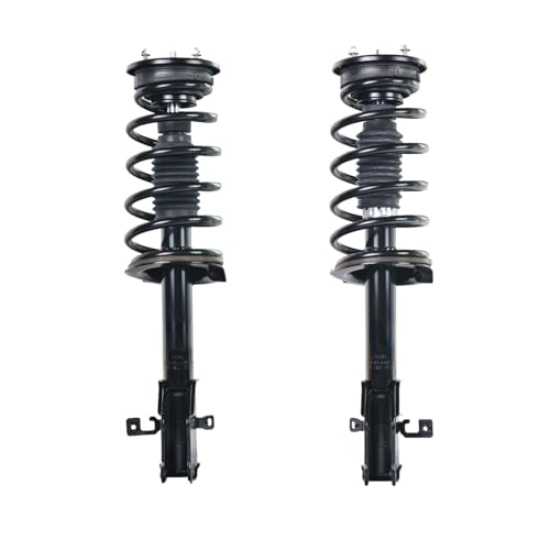 Pair Front Left + Right Side Shock Strut & Spring For 2007-2010 Ford Edge