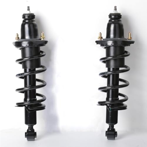 Pair Set of 2 Rear Gas Shock Absorber Struts & Spring Kit For 01-05 Honda Civic