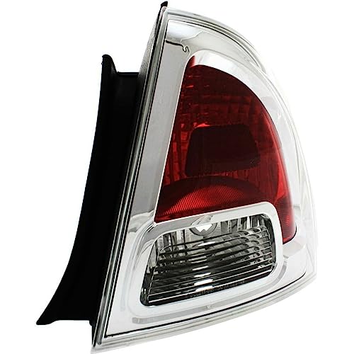 LNMTLZHHM Halogen Tail Light Set For 2006-2009 Ford  Fusion Sedan Clear & Red Lens 2Pcs