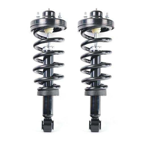 Pair Rear Side Shock Strut & Spring For 07-17 Ford Expedition Lincoln Navigator