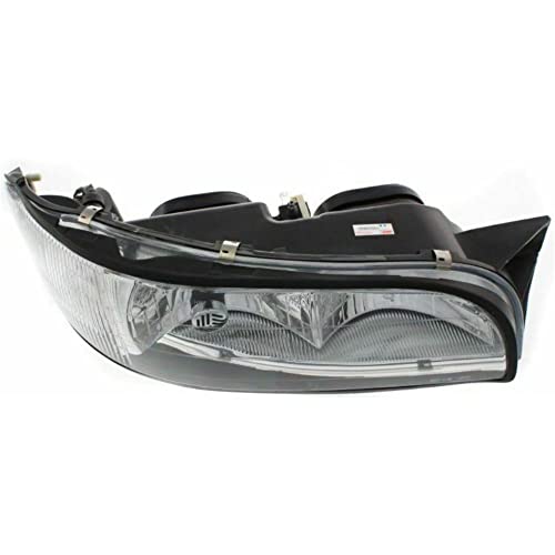 LNMTLZHHM Headlight Set For 1997-99 Buick LeSabre Sedan Driver and Passenger Side w/ bulb