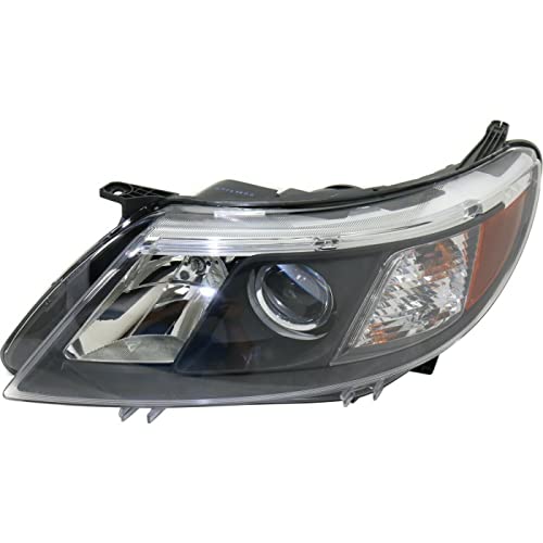 LNMTLZHHM Headlight Set For 2008-2010 Saab 44442 43711 Left and Right With Bulb 2Pc