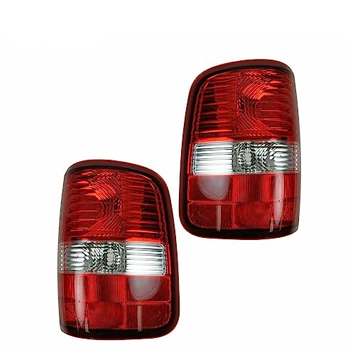 LNMTLZHHM Taillights Taillamps Brake Lights Left & Right Pair Set For 2004 - 2008  Ford F-150 Styleside