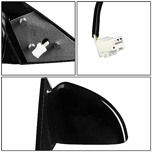 LNMTLZHHM For 2001-2004 Sebring 2001-2005 Stratus 2000-2005 Eclipse Pair Powered Side View Door Mirror