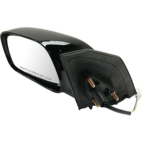 LNMTLZHHM Side View Power Mirror Smooth Black Driver Left LH For 2003-2008  Toyota Corolla Sedan