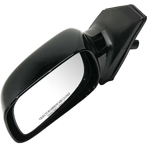 LNMTLZHHM Side View Power Mirror Smooth Black Driver Left LH For 2003-2008  Toyota Corolla Sedan