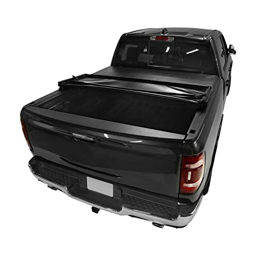 LNMTLZHHM Truck For 2016 - 2021 Nissan Titan XD Pick-Up Bed Tonneau Cover Vinyl Soft None Styleside 78.7IN.