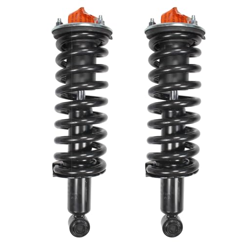 Set Of 2 Front Shock Absorber Struts & Spring For Pathfinder & Xterra & Equator