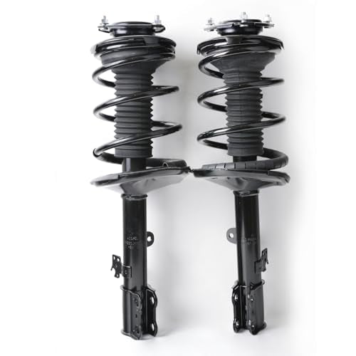 1 Pair Front Shock Absorber Struts & Springs For 2000-2005 Toyota RAV4