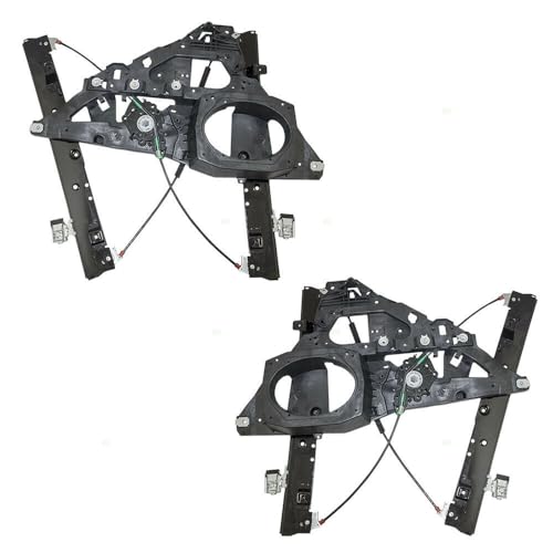 LNMTLZHHM For 2007-2017 Expedition 2007-2017 Navigator Pair Front Window Regulator w/o Motor