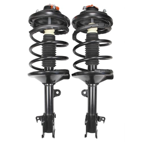 1 Pair New Front Gas Shock Absorber Struts & Spring Kit For 1999-2004 Honda Odyssey