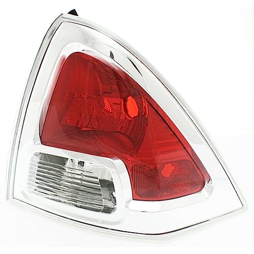 LNMTLZHHM Halogen Tail Light Set For 2006-2009 Ford  Fusion Sedan Clear & Red Lens 2Pcs