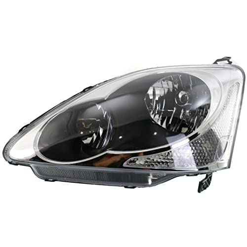 LNMTLZHHM Headlight Set For 2004-2005 Honda Civic Si 2004 Civic SiR Hatchback Left and Right 2Pc