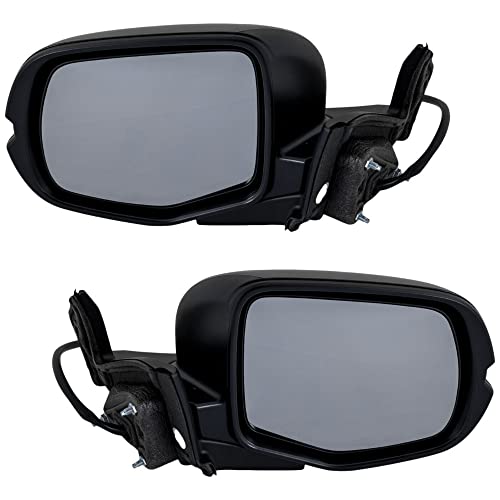 LNMTLZHHM Mirrors Set of 2 Driver & Passenger Side Heated Left Right For Honda  2019 - 2021   Pilot  Pair