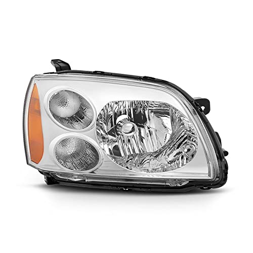 LNMTLZHHM [Passenger Side] Right Hand Headlight Lamp For 2004-2012 Mitsubishi Galant SE RS