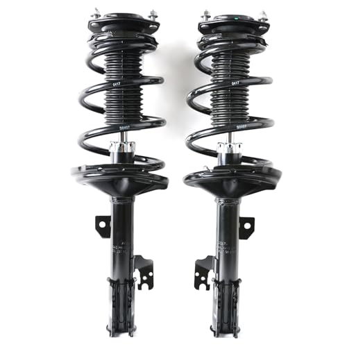 1 Pair Front Shock Absorber Struts & Spring For 2001-2003 Toyota Highlander